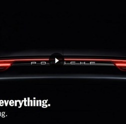 ポルシェ パナメーラ 次期型の予告イメージ