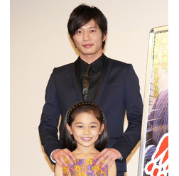 田中圭、岩崎未来/『劇場版 びったれ!!!』完成披露試写会
