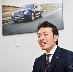 ベントレーモーターズジャパン 佐藤達也氏(ディーラープログラムコーディネーター)