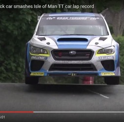 マン島TTで新記録を打ち立てたスバル WRX STI