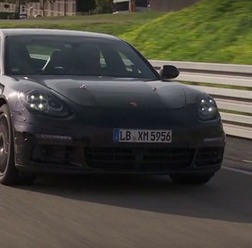 ポルシェ パナメーラ 次期型の開発車両