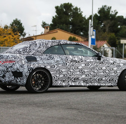 メルセデス AMG C63 カブリオレ スクープ写真