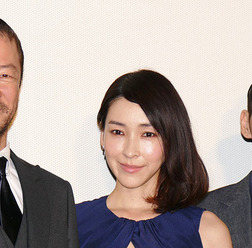 浅野忠信、麻生久美子、村上淳/『グラスホッパー』初日舞台挨拶