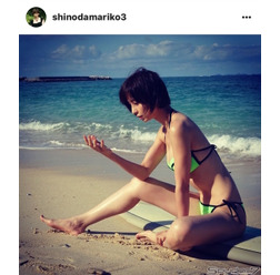 篠田麻里子、久々のビキニ姿に19万の「いいね！」