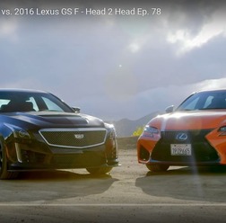 キャデラック CTS-Vと レクサス GS Fを徹底比較した米『モータートレンド』