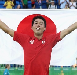 錦織圭 参考画像（2016年8月14日）