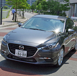 マツダ アクセラ 改良新型（写真はSKYACTIV-D 2.2）