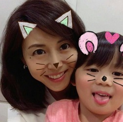 松嶋菜々子が猫耳姿に!ラブラブ親子写真公開