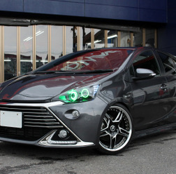 カスタム・オーディオマシン SpecialFeature!! TOYOTA AQUA(オーナー・佐久間雄司さん) by SOUND WAVE 後編