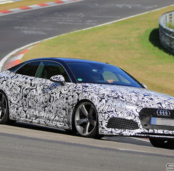 アウディ RS5スクープ写真