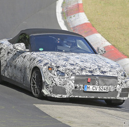 BMW Z5(トヨタスープラ兄弟車)スクープ写真