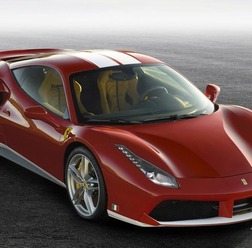 フェラーリ 488 GTB のシューマッハ仕様