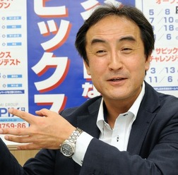 SAPIX(サピックス)中学部 教務部部長兼教育情報センター部長の高橋淳氏 (撮影:稲葉九)