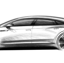 VW アーテオン の予告スケッチ