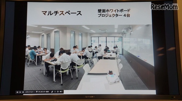 マルチスペースを授業に活用