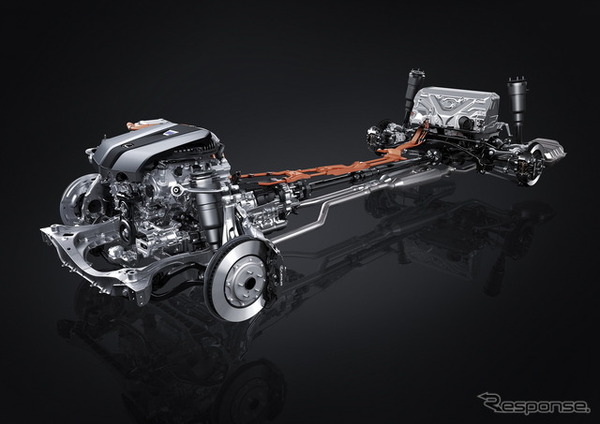 レクサスLS 500h 新型のマルチステージハイブリッド