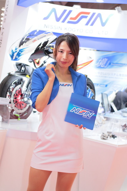 日信工業ブースより（東京モーターショー15）