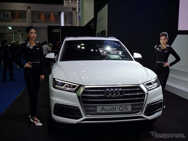 同時発表された新型アウディ「Q5」