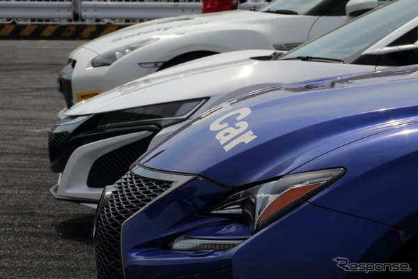 各地のサーキットのセーフティカーが集合（モータースポーツジャパン2017）