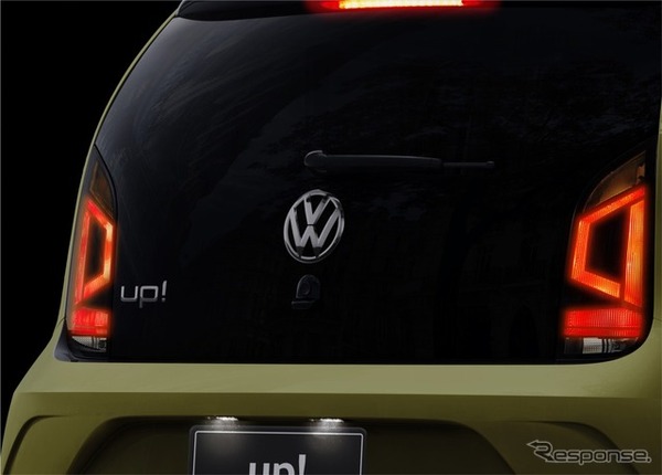 VW up！ エマージェンシーストップシグナルイメージ