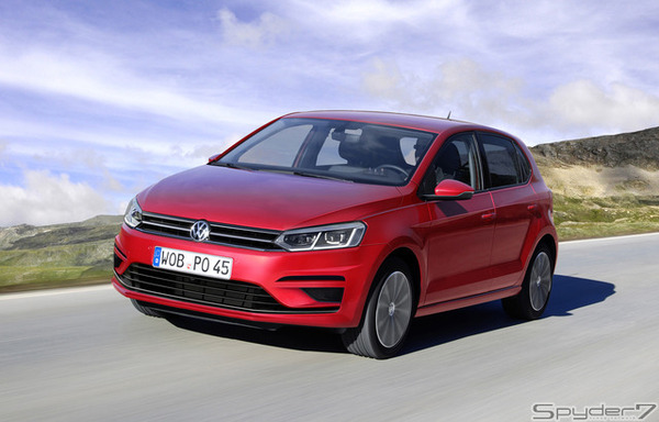 VW ポロ 次期型 レンダリングCG