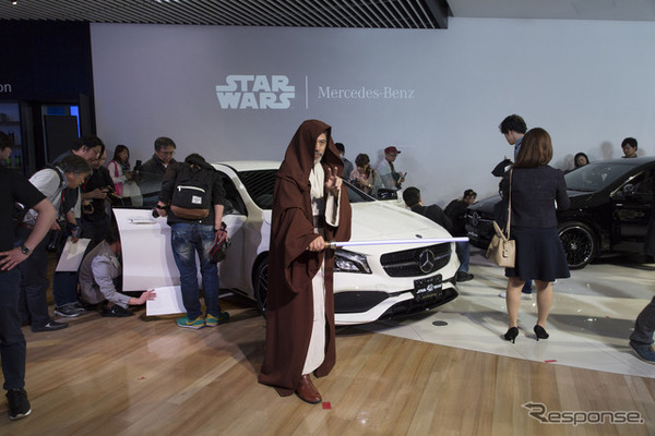 メルセデスベンツCLA スターウォーズ仕様発表会（5月2日、メルセデス・ベンツコネクション東京）