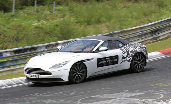 アストンマーティン DB11 ヴォランテ　スクープ写真