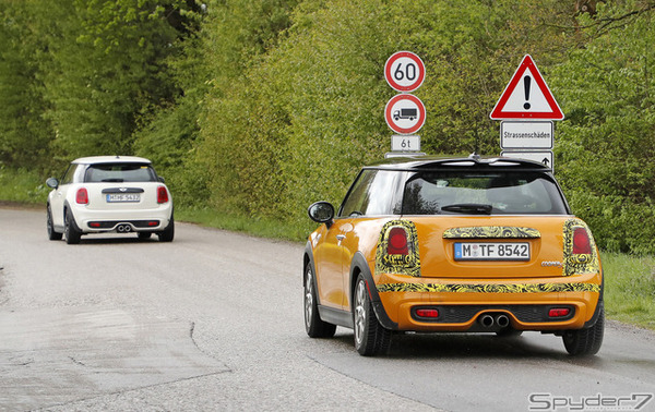 MINI クーパーS 改良新型 スクープ写真