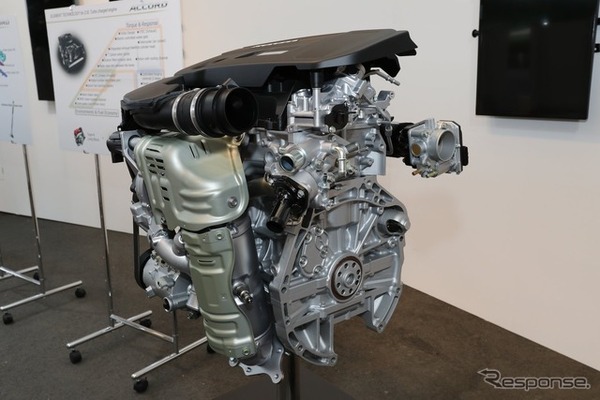 ホンダ アコード 次期型の開発プロトタイプ車