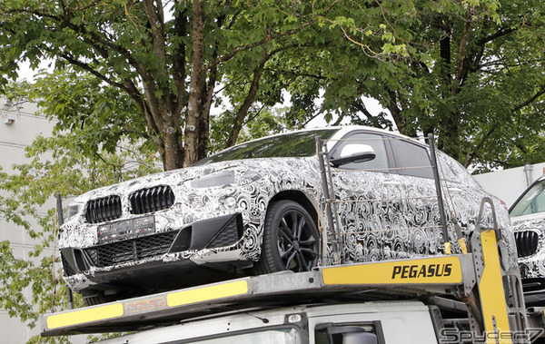 BMW X2 スクープ写真