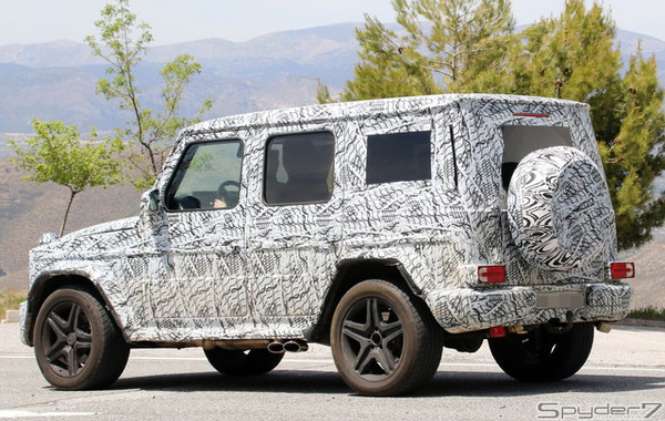 メルセデス AMG G63 スクープ写真
