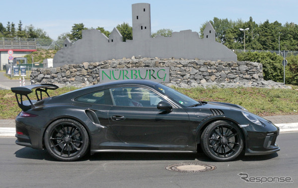ポルシェ 911 GT3 RS 次期型 スクープ写真