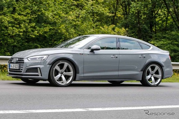 アウディ RS5 スポーツバック スクープ写真