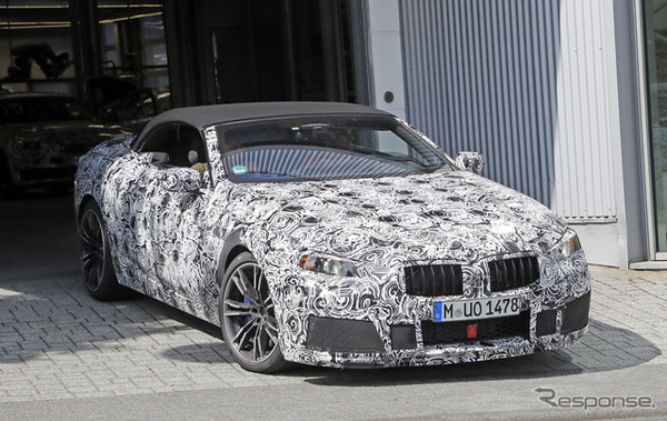 BMW M8 コンバーチブル スクープ写真