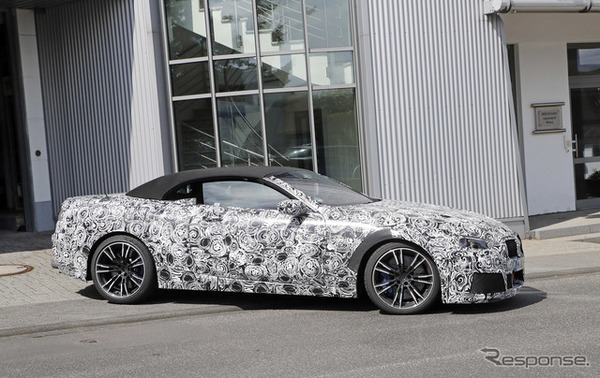 BMW M8 コンバーチブル スクープ写真