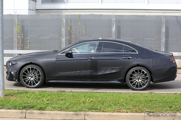 メルセデス CLS スクープ写真