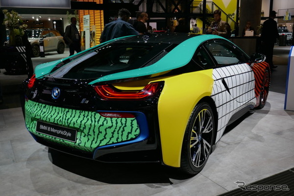 BMW i8 メンフィス・スタイル（フランクフルトモーターショー2017）