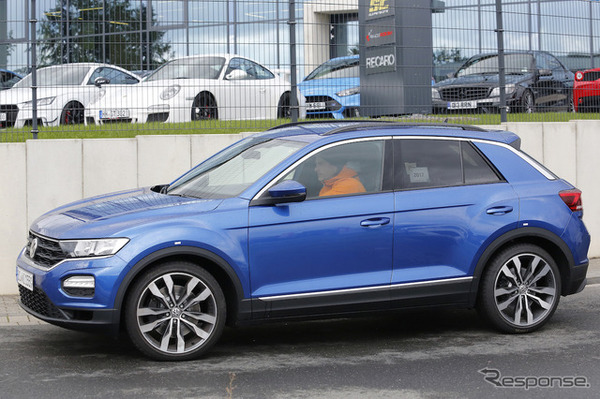 VW T-ROC R スクープ写真