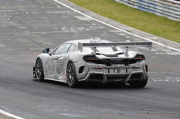 マクラーレン Hyper-GT 開発テスト車両 スクープ写真