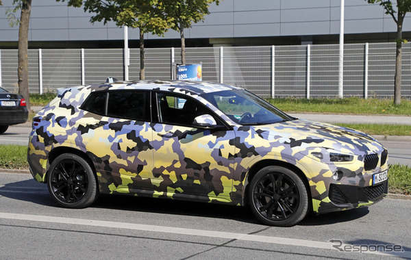 BMW X2 M35i スクープ写真