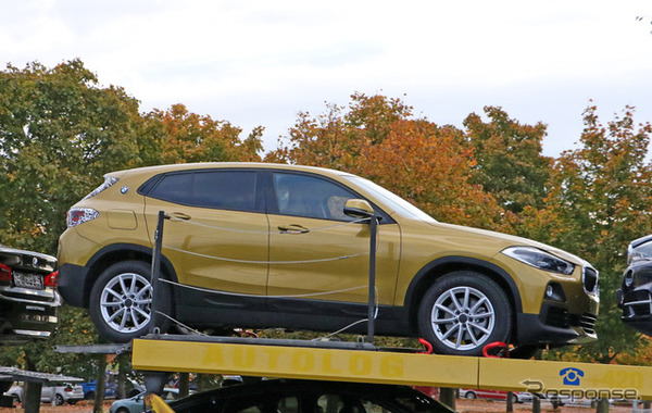 BMW X2 スクープ写真