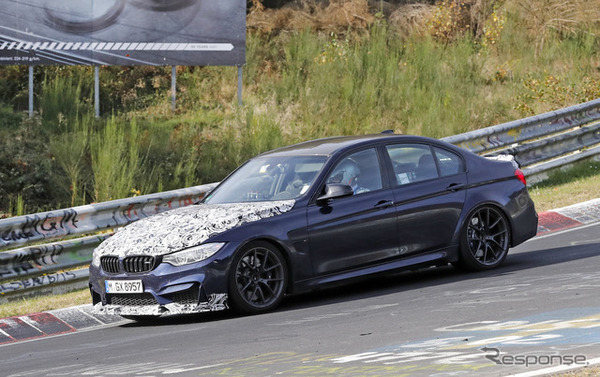 BMW M3 CS スクープ写真