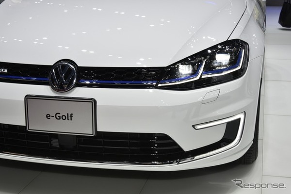 VW e-ゴルフ（東京モーターショー2017）