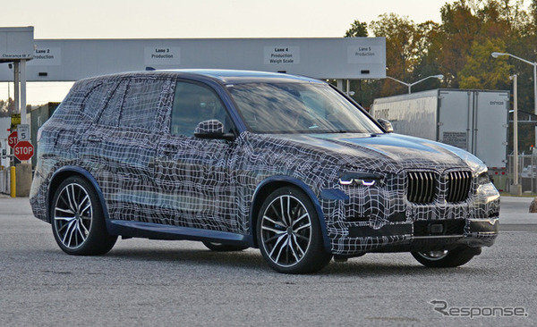 BMW X5 スクープ写真