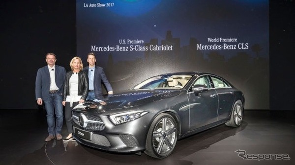メルセデスベンツ CLS クーペ新型（ロサンゼルスモーターショー2017）
