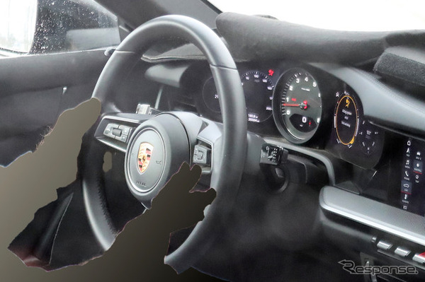 ポルシェ911次期型 スクープ写真