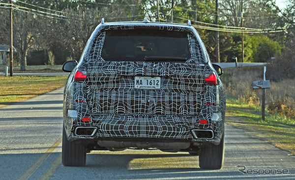 BMW X7 スクープ写真