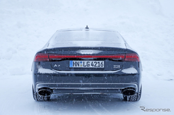 アウディ RS7 スクープ写真
