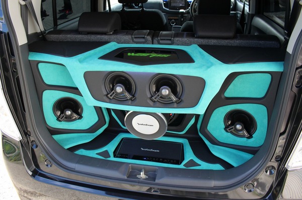 car audio newcomer！ U-23 スズキ ワゴンＲスティングレー（オーナー：佐々木堅一さん）　by　 Warps　後編