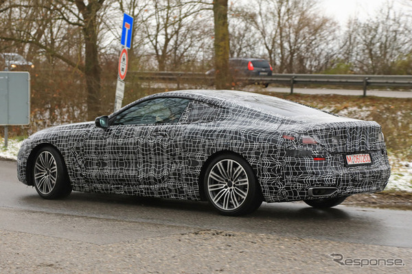 BMW 8シリーズ スクープ写真